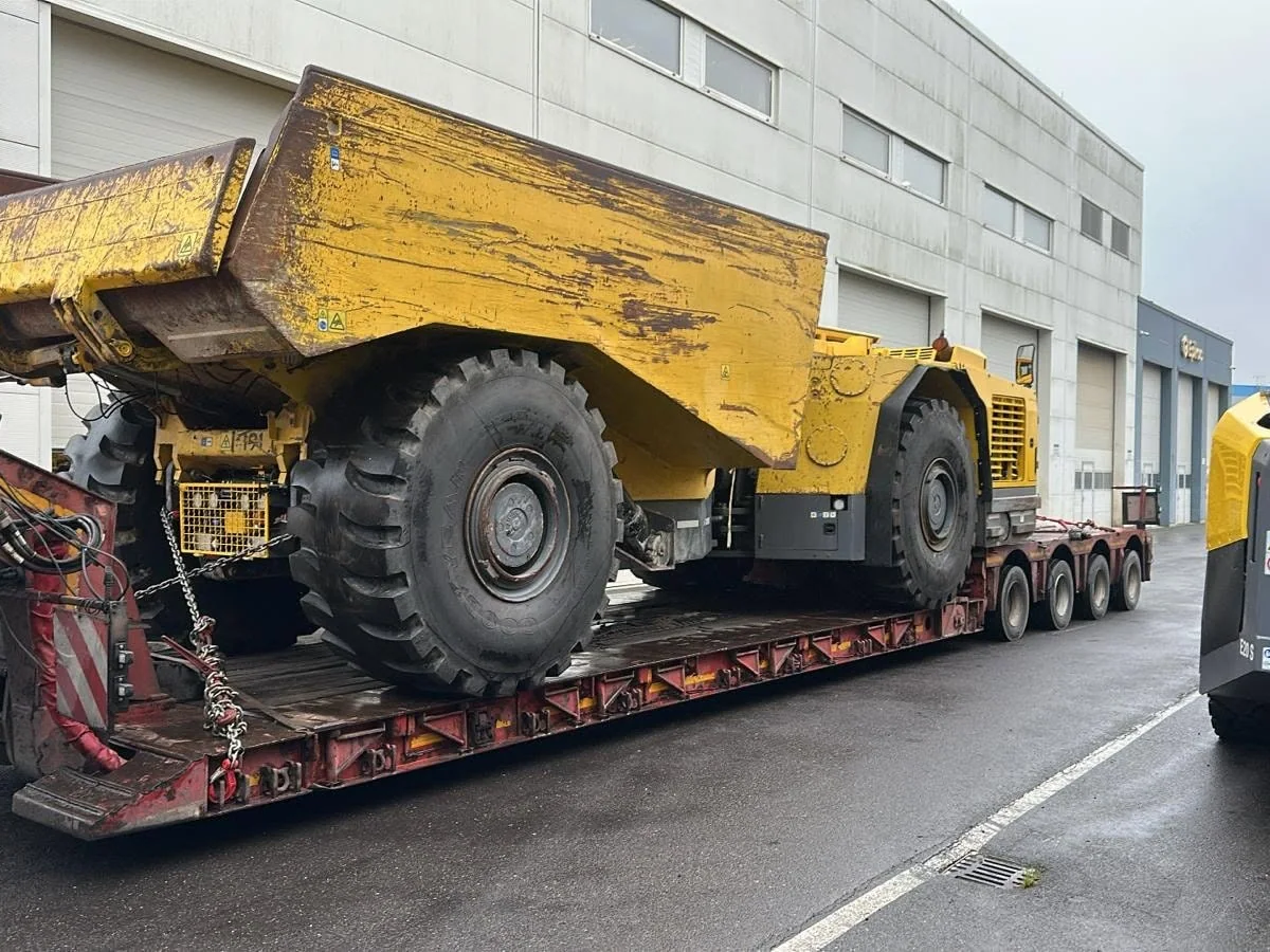 Transport wozidła — zdjęcie z realizacji